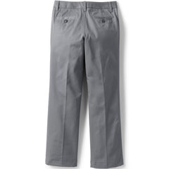 Girls Iron Knee Blend Plain Front Chino Pants