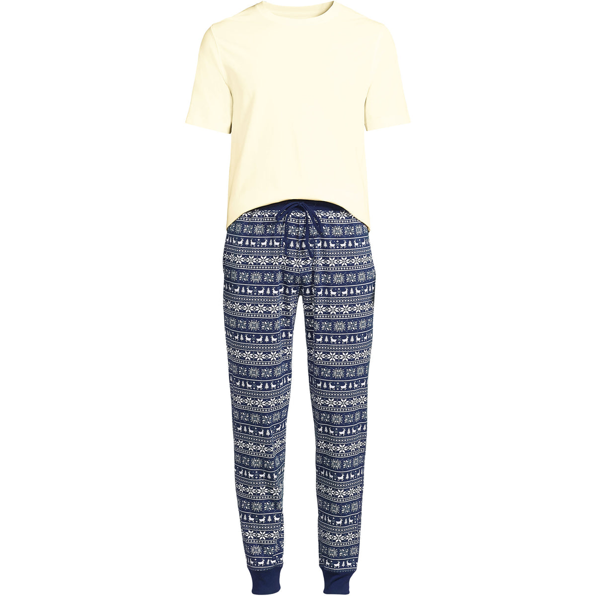 Men's Knit Jersey Pajama Sleep Set