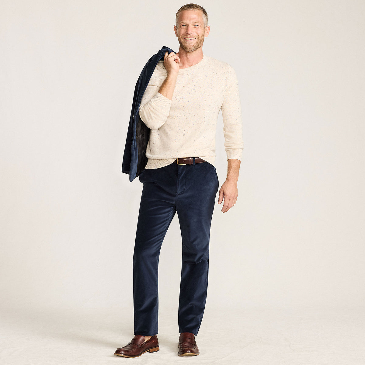 Men's Velvet Dress Pants