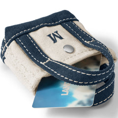 Pre-Monogrammed Letter M Micro Canvas Tote