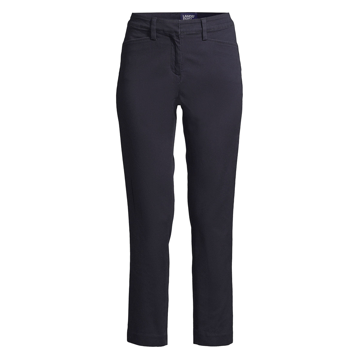 Women's Regular Mid Rise Chino Crop Pants