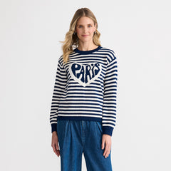 Women's Drifter Jacquard Crew Neck Sweater