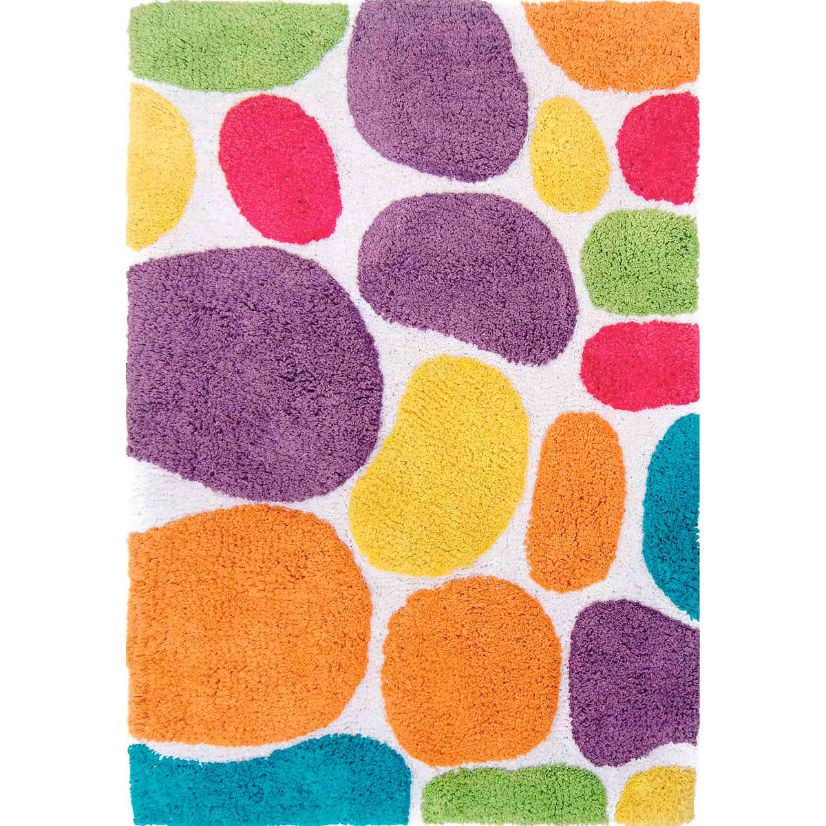 Chesapeake Pebbles Cotton Non-Skid 24''x36'' Bath Runner