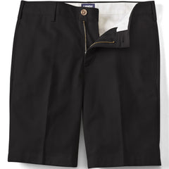 Men's Big No Iron 9" Plain Front Chino Short