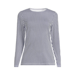 Women's Plus Size SunShade UPF 50 Long Sleeve Rash Guard Swim Tee