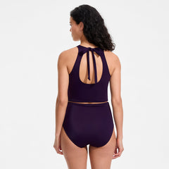 Women's Tugless Contour Portrait Back Midkini Set
