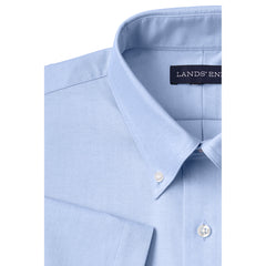 School Uniform Men's Tall Short Sleeve Buttondown Oxford Sport Shirt