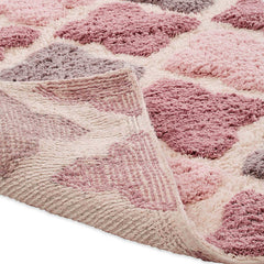 Chesapeake Alloy Moroccan Tile Cotton Anti Skid Bath Runner