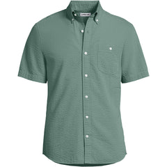 Men's Big and Tall Short Sleeve Seersucker Shirt