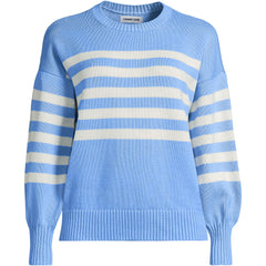 Women's Plus Size Drifter Jersey Crewneck Sweater