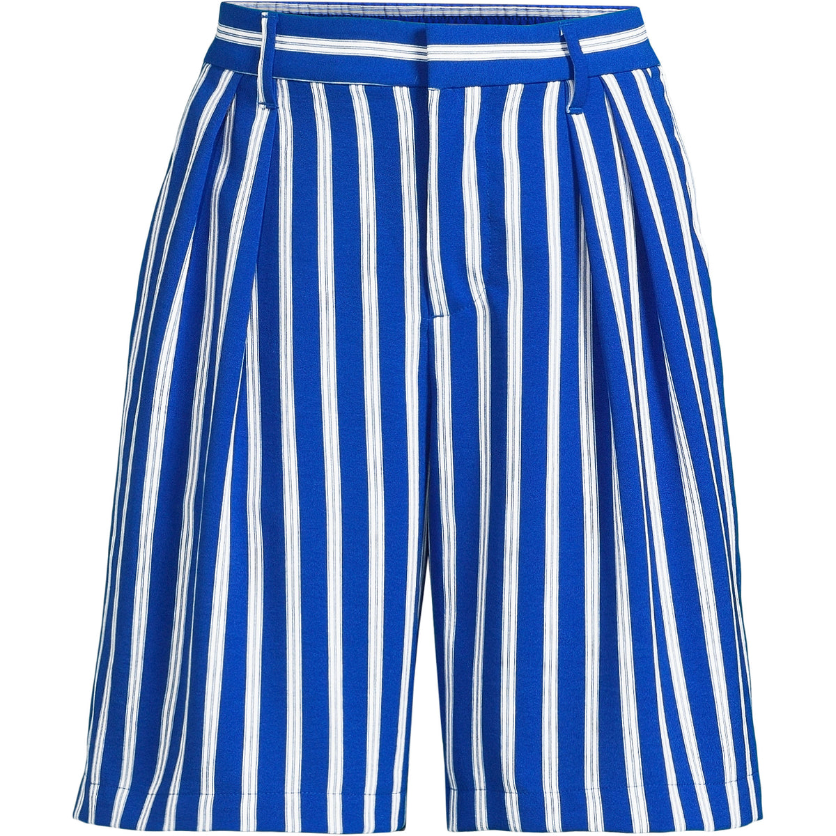 Women's Plus Size Creaseless High Rise 8" Shorts