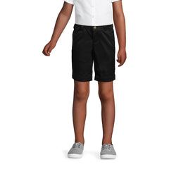 Girls Plus Plain Front Blend Chino Shorts