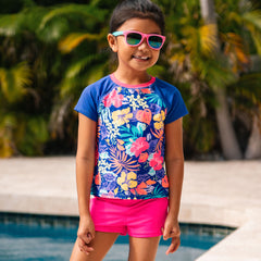 Girls Chlorine Resistant Swim Boyshort