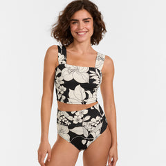 Women's Square Neck Midkini Top