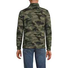 Men's Tall Bedford Rib Casual Quarter Zip Pullover Sweater