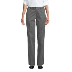 Women's Plain Front Blend Chino Pants