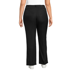 School Uniform Women's Plus Recycle Active Chino Comfort Waist Straight Leg Pants