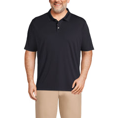 Men's Big Short Sleeve Solid Active Polo