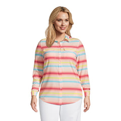 Women's Plus Size 365 Long Sleeve Tunic Top
