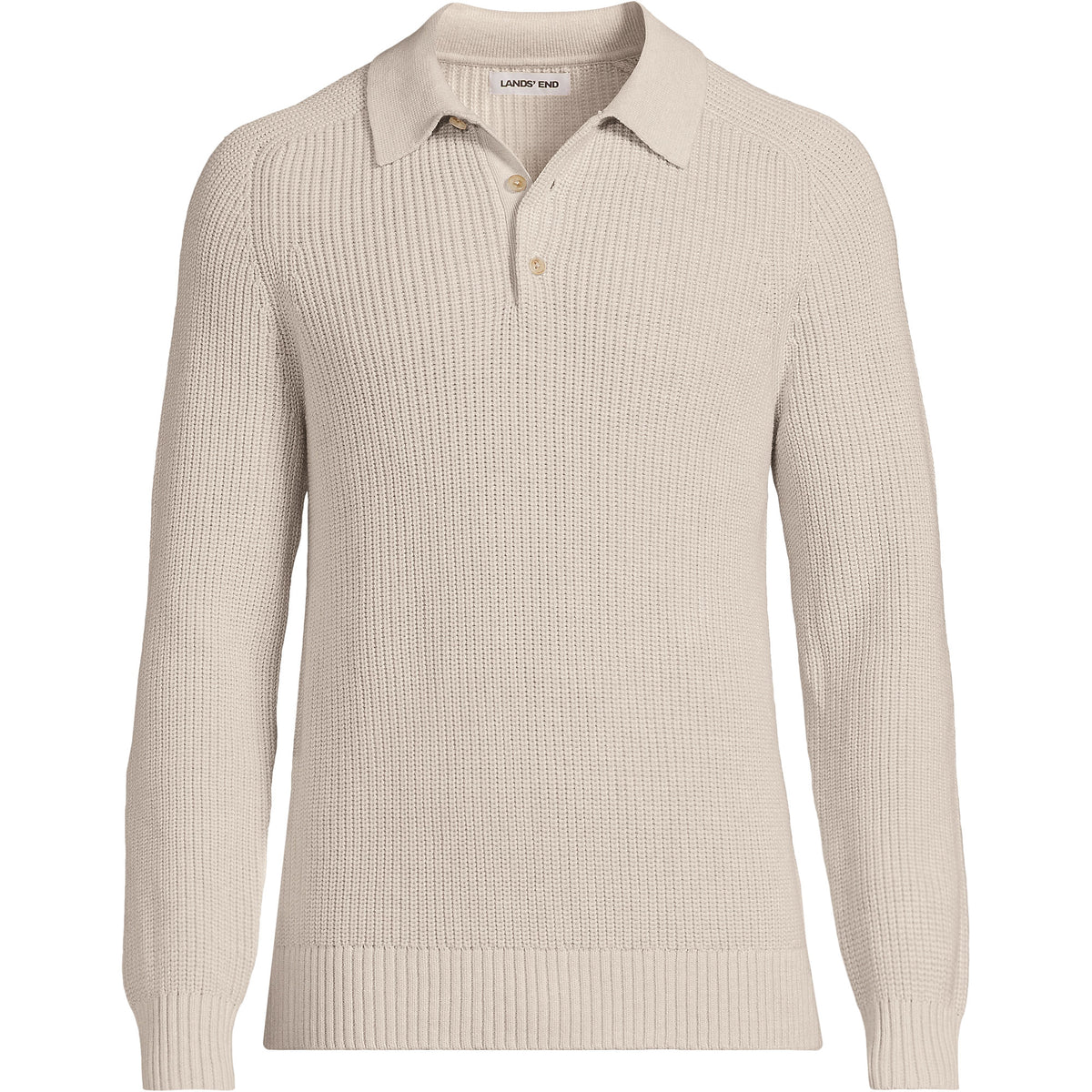 Men's Long Sleeve Drifter Polo Sweater