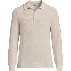 Men's Long Sleeve Drifter Polo Sweater