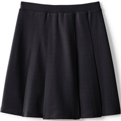 Girls Ponte Pleat Skirt Top of Knee