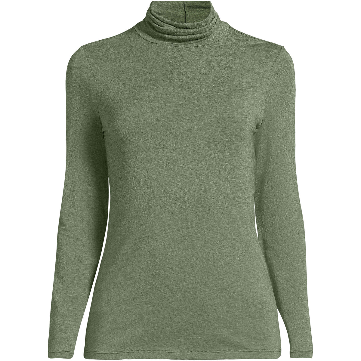 Tall Lightweight Jersey Long Sleeve Turtleneck