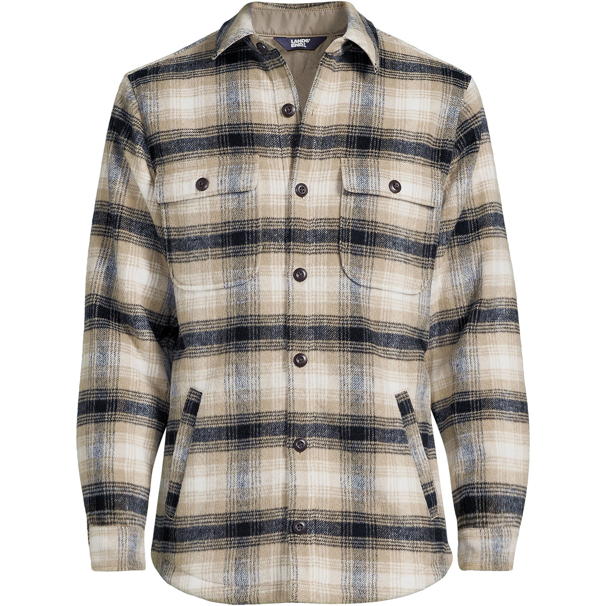 Men's Tall Super Brushed Shirt Jacket