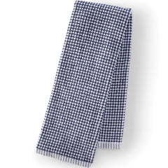 Quick-Dry Cotton Textured Gingham Bath Towel