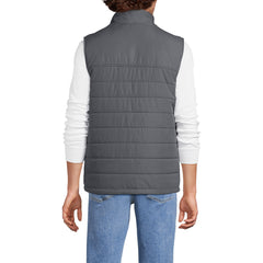 School Uniform Men's Big Insulated Zip Front Vest