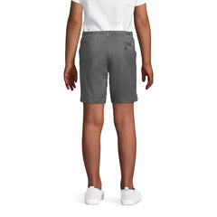 School Uniform Girls Plain Front Blend Chino Shorts
