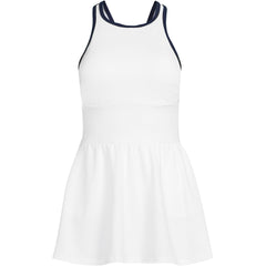 Women's Long Tugless High Neck Swim Dress Swimsuit