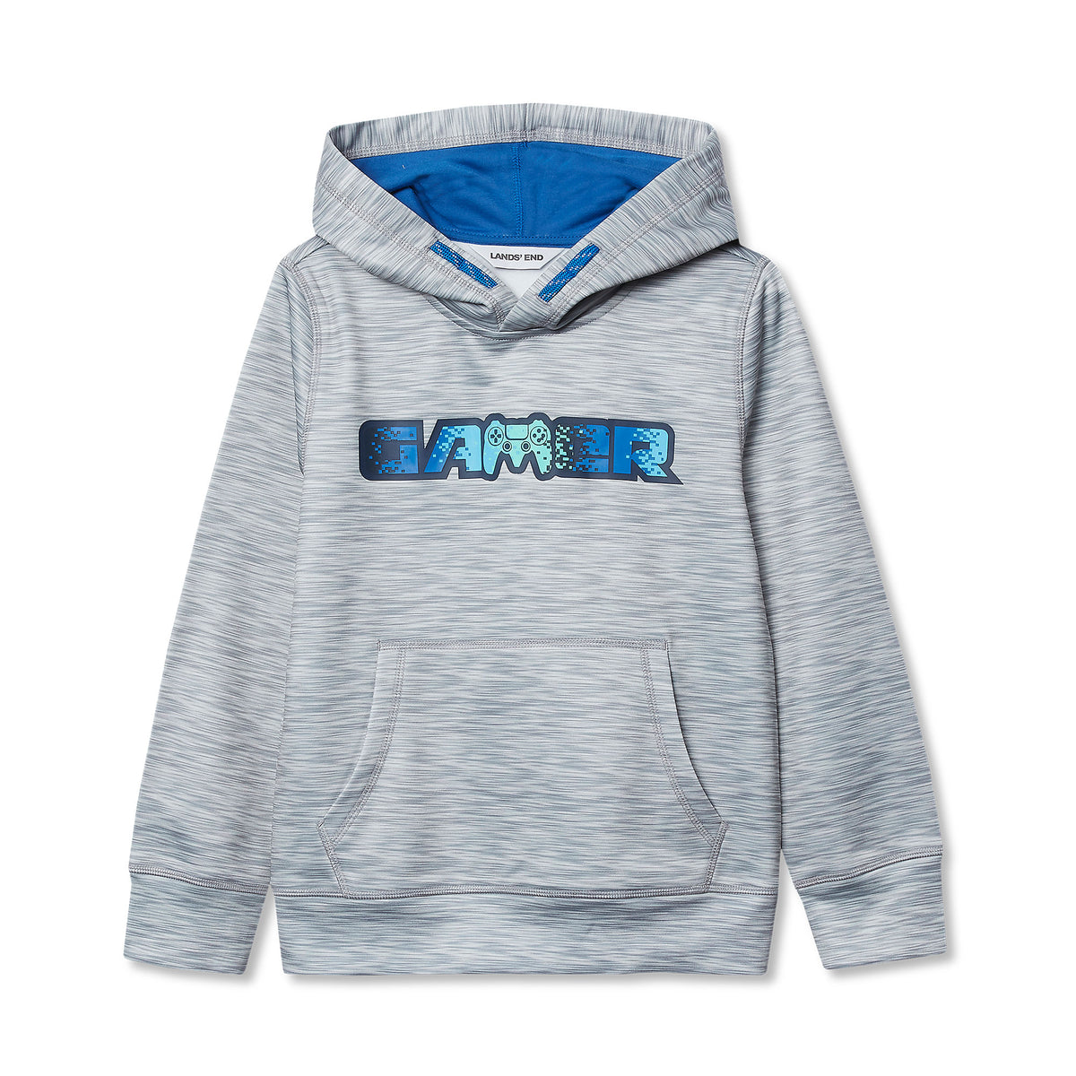 Kids Athletic Lightweight Hooded Sweatshirt