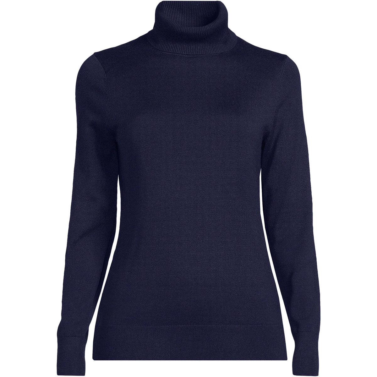 Women's Cotton Modal Long Sleeve Turtleneck Sweater
