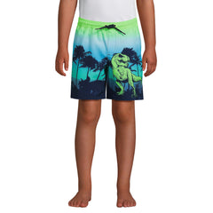 Boys Slim Active Stretch Swim Trunks
