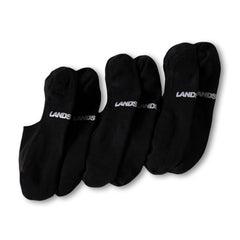 Men's Cotton No Show Socks 3 Pack