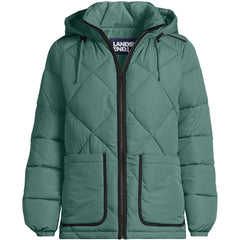 Women's Plus Size FeatherFree Insulated Diamond Quilted Jacket