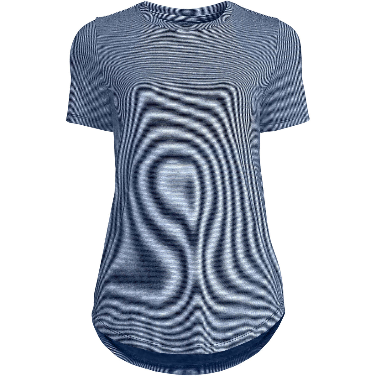 Women's Petite Short Sleeve Cooling Performance Tunic Tee