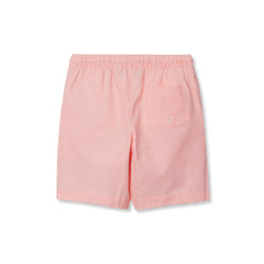 Boys Chlorine Resistant Seersucker Swim Trunks with Mesh Liner