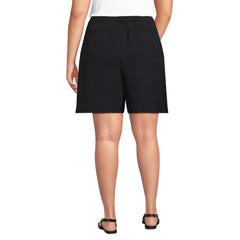 Women's Plus Size Creaseless High Rise 8" Shorts