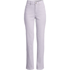 Women's High Rise Straight Leg Jeans