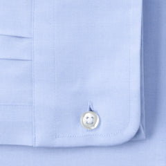 School Uniform Men's Tall Tailored Long Sleeve No Iron Buttondown Pinpoint Shirt
