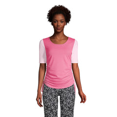 Women's Power Performance Elbow Sleeve Drawstring Top
