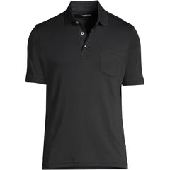 Men's Short Sleeve Cotton Supima Polo Shirt with Pocket