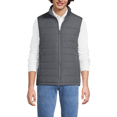 School Uniform Men's Big Insulated Zip Front Vest