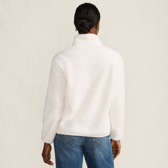 Women's Half Zip Cozy Sherpa Fleece Pullover