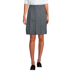 Women's Above the Knee Box Pleat Skirt