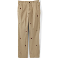 Men's Knockabout Embroidered Comfort Waist Classic Fit Chino Pant