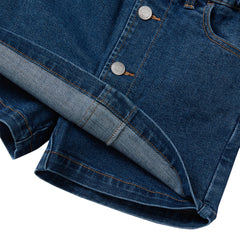 Girls Denim Skort