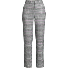 Women's Plus Size High Rise Brushed Flannel Tapered Ankle Pants